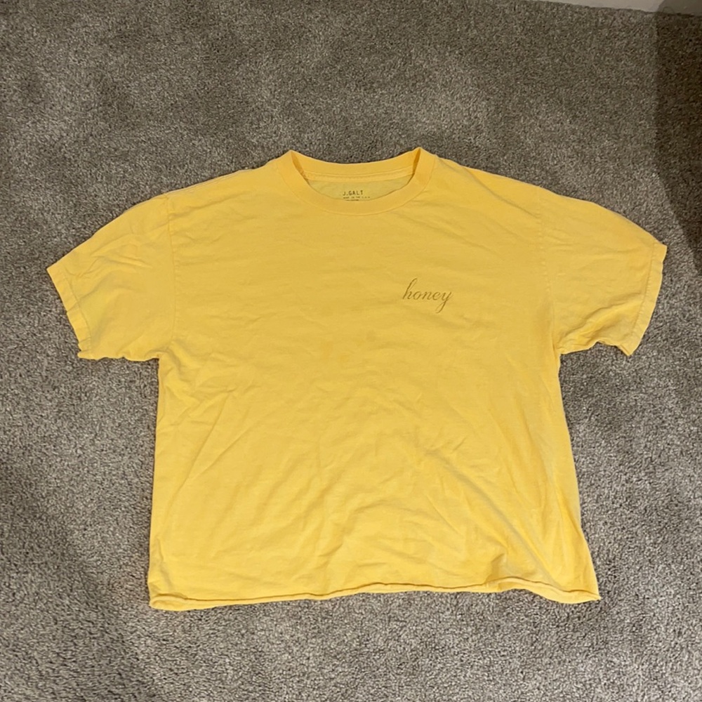 J.Galt/Brandy Melville honey t-shirt